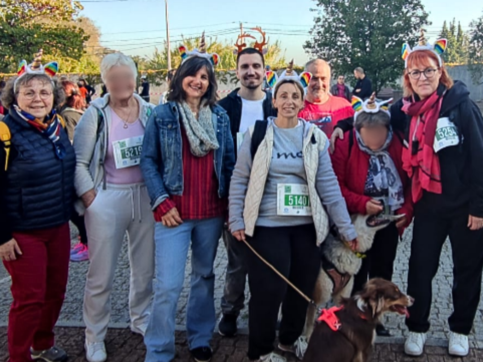 Participants au Défi des Licornes Doul’Heureuses